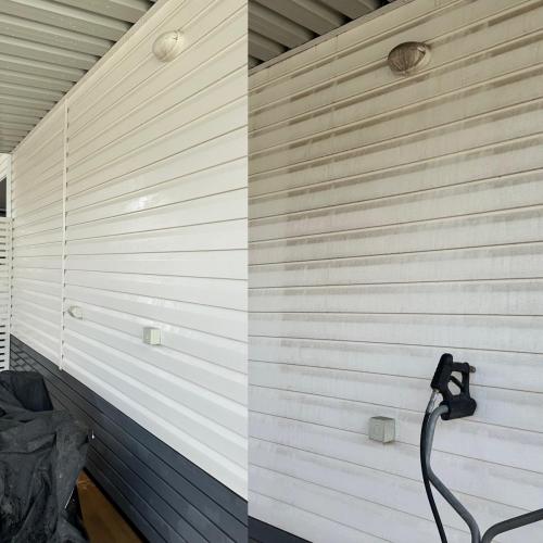 house external washing